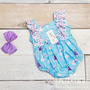 Pete+Lucy infant girl’s romper